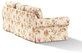 Dekoria Ektorp hoes 3-zits slaapbank nieuw model (2013), crème-roze