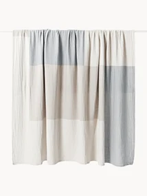 Jacquard bedsprei Hekla van mousseline