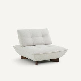 Modulaire fauteuil in tweed, KAORI