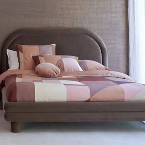 Kussensloop in gewassen satijnkatoen, Marjorie