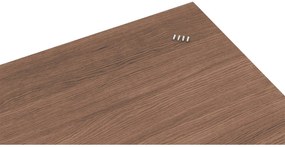 Goossens Legplank Wood Nature, Legplank 56,7 cm voor midden van 3 deurskast 180 cm breed