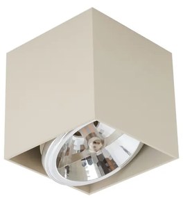 Moderne opbouwspot beige G9 draai- en kantelbaar - Box