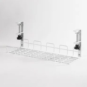 Jireyan Stalen Kabelhoudertray Wit - Sklum
