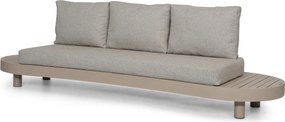 Stoel en Bank Loungeset 5 personen Aluminium Zand/Beige  Lifestyle Garden Furniture Organio/Mira