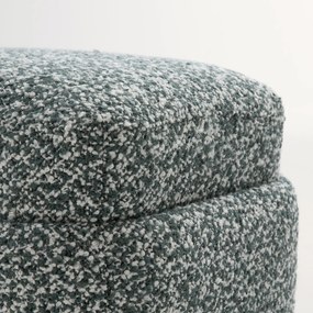 Poef in gemêleerde badstof, CLEOPHEE