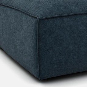 Loungebank, rechts, textuurfluweel, Seven