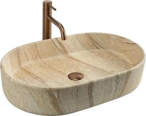 Opzetwastafel Rea Nadia 60 Sahara