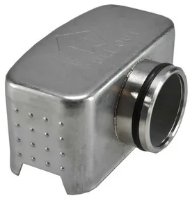 Mueller Luxa RVS douchegoot 80x7cm met muurflens