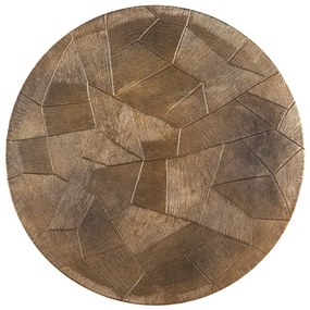 Richmond Interiors Tulum Salontafel Set Goud Geborsteld - 80 X 80cm.