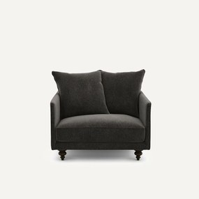 Fluwelen chenille fauteuil, Lazare