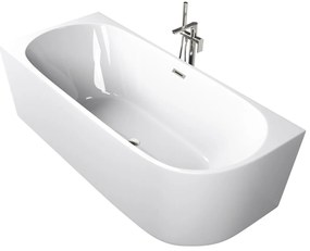 Badstuber Elise hoekbad links 180x80cm wit