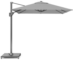Zweefparasol 2.5x2.5m T1 (excl.voet) Grijs-antraciet Platinum Voyager