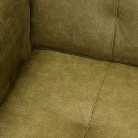 Fauteuil - Almada - leer Bull groen 59