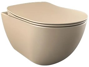 Creavit Design Hangend Toilet - 35.3x51cm - cappucino FE320-11CM00E-0000