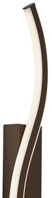 LED Design wandlamp donker brons 3-staps dimbaar 2-lichts - Bummy Design Binnenverlichting Lamp