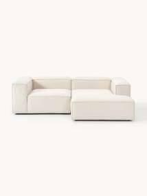 Modulaire hoekbank Lennon van linnenmix (2-zits)