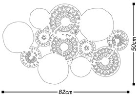 Decoratief wandobject Duena | Mioli Decor
