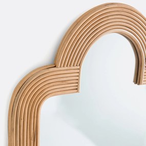 Spiegel in rotan 120x73 cm, Rivia