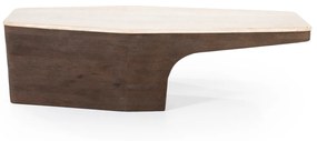 Eleonora Luna Tavertin Salontafel Met Hout - 128 X 63cm.