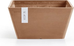 Ecopots bloempot Berlin 30 - Vierkant - Terra - 31,2cm x H15,7cm