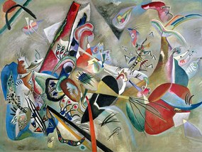 Kunstreproductie In the Grey (1919), Wassily Kandinsky