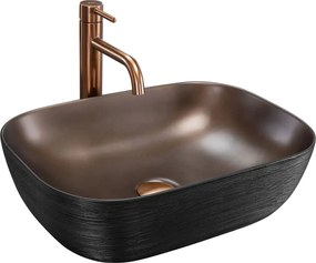 Opzetwastafel Rea Belinda COPPER BRUSH / Black