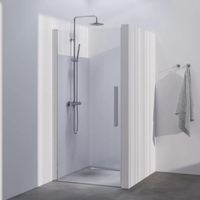 Brauer Season nisdeur met draaideur 60cm RVS