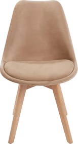 Set 4 Synk Fluwelen Stoelen