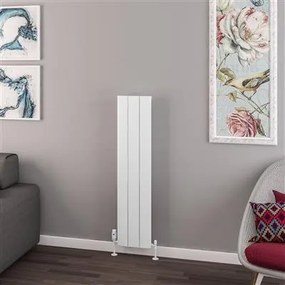 Eastbrook Withington radiator 30x120cm aluminium 559W wit mat