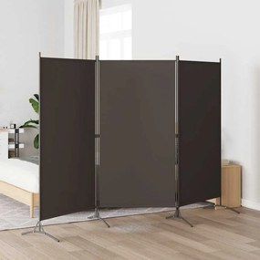 vidaXL Kamerscherm met 3 panelen 260x180 cm antraciet
