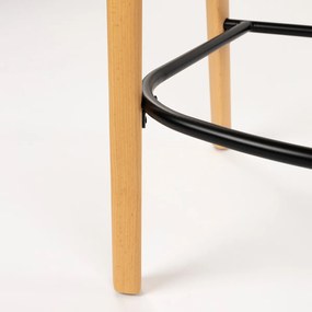 Dutchbone Babington Vintage Barkruk Naturel