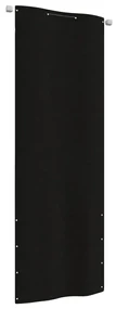 vidaXL Balkonscherm 80x240 cm oxford stof zwart