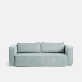 3-zitsbank, omvormbaar, met box, van fijn ribfluweel, AMEDEA