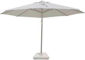 Zweefparasol  3.5m S2 Excellent (incl. voet + hoes) Taupe-naturel-bruin Camello Luna