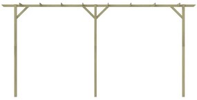 vidaXL Pergola 410x40x203 cm hout