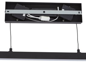 Moderne hanglamp zwart met smoke glas - Catch