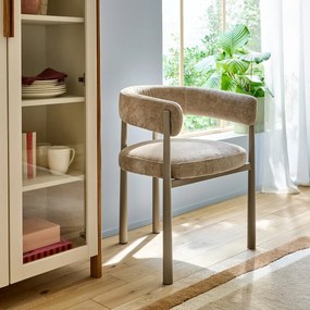 Gestoffeerde tafelfauteuil, DELLY