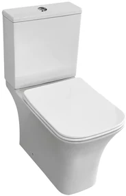 Eastbrook Beddington randloze toiletpot met vortex spoeling wit glans