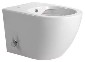 Sanigoods Alan hangend toilet met bidetfunctie wit glans