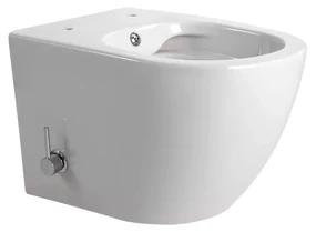 Sanigoods Alan hangend toilet met bidetfunctie wit glans