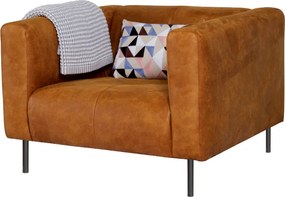 Fauteuil - Almada - leer Bull cognac 28