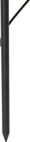 Set van 3 moderne prikspots zwart incl. LED IP44 - Garly Ball