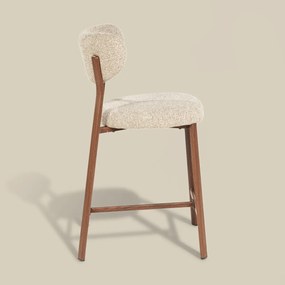 Barkruk Met Houten Poten Bruin