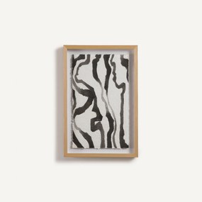 Handgeschilderd schilderij op rijstpapier, ONDE