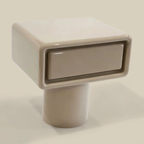 Nachtkastje Hoogglans Beige - 50x40x52cm.