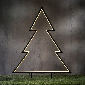 Buitenlamp Prikspot kerstboom 75cm incl. LED met 8 standen en timer - Cupid IP44 Buitenverlichting