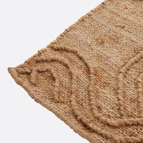 Vloerkleed in jute, Belby