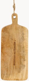 Snijplank Cuisiner Famille van mangohout