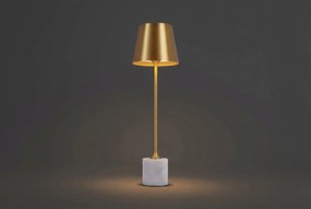 Moderne Tafellamp Goud Incl. LED Dimbaar IP Oplaadbaar - Topi Taupe