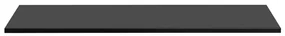 Comad Adele Black FSC wastafel toppaneel 80cm zwart mat